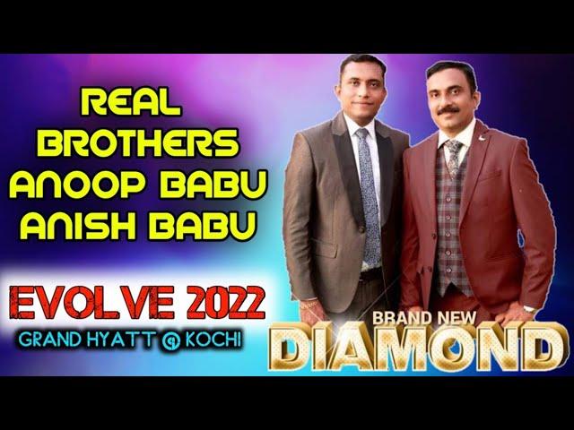 EVOLVE 2022 BRAND NEW DIAMOND BROTHERS ANOOP BABU & ANISH BABU WITH FAMILY RECOGNIZETION