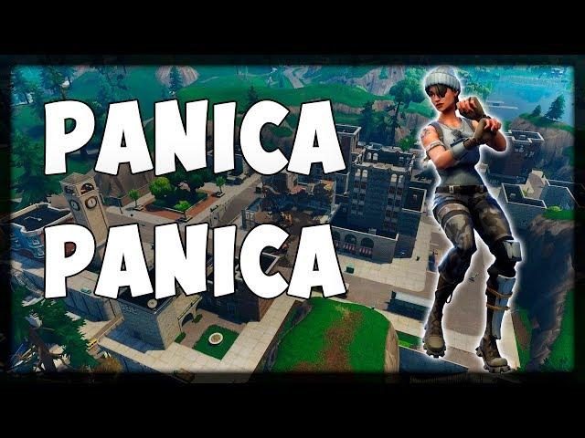 Cel mai PANICAT player! - Fortnite Romania