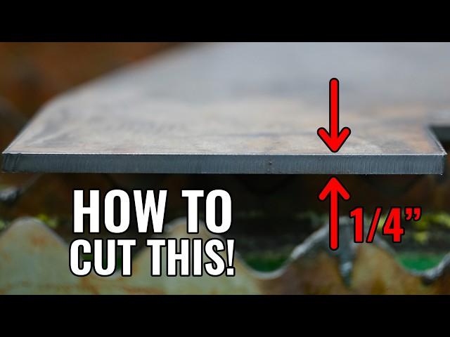 How to get the MOST from your CNC Table - Cut 1/4" PLATE!