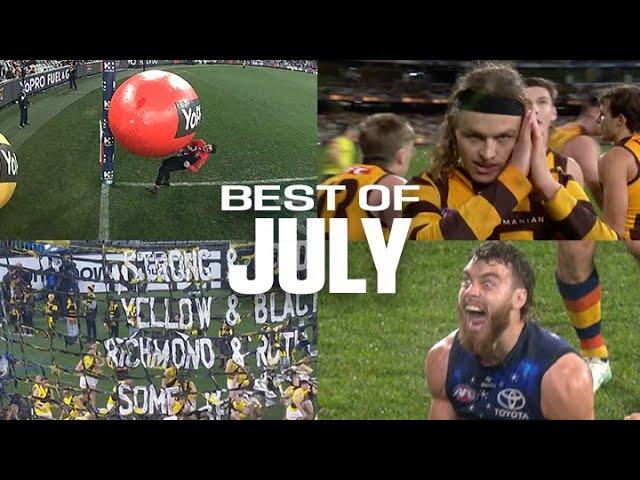 FUNNY footy moments  (July, 2024) | AFL