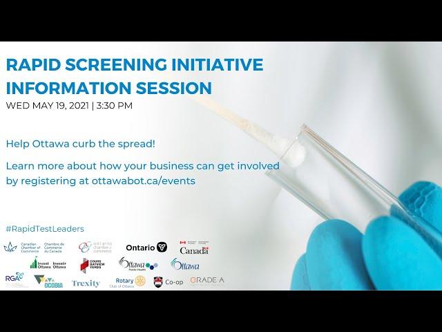 Rapid Testing Info Session