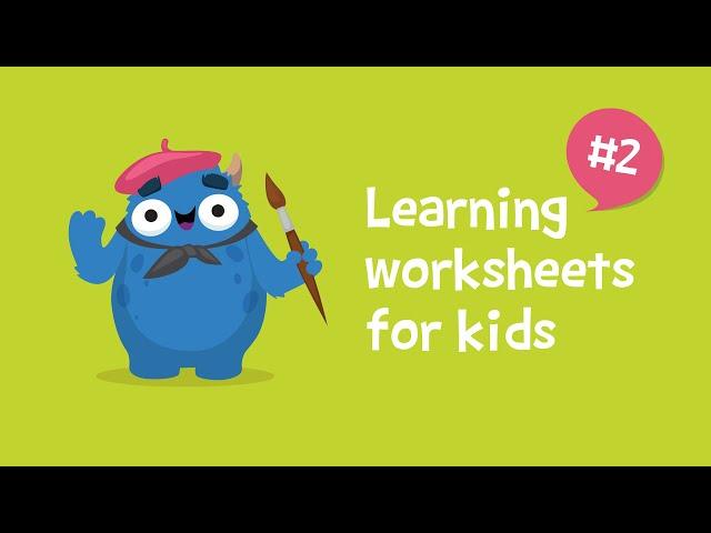 Learning worksheets for kids | Kids Academy #2