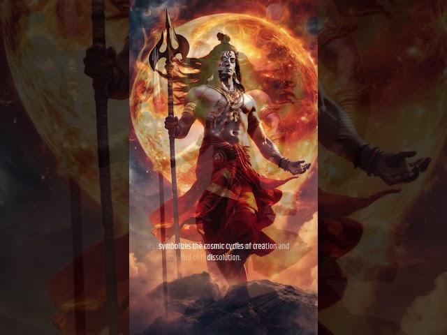 Rudra Tandava: Shiva's Cosmic Dance#shortsvideo  #god #mythology#hindu #shiva