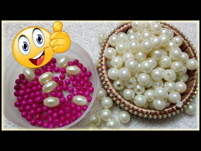 HANDMADE JEWELLERY | How to make Pearl Beaded Bracelet | Diy | jewellery making at home | Diyartiepi