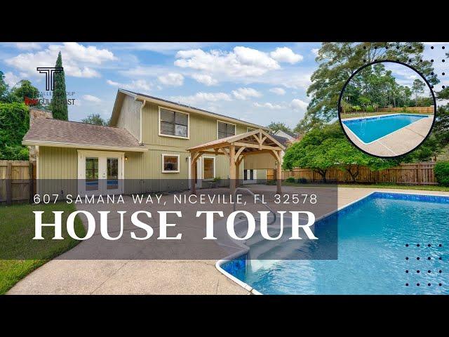 Check Out This 4-Bedroom House For Sale in Niceville! | House Tour | 607 Samana Way