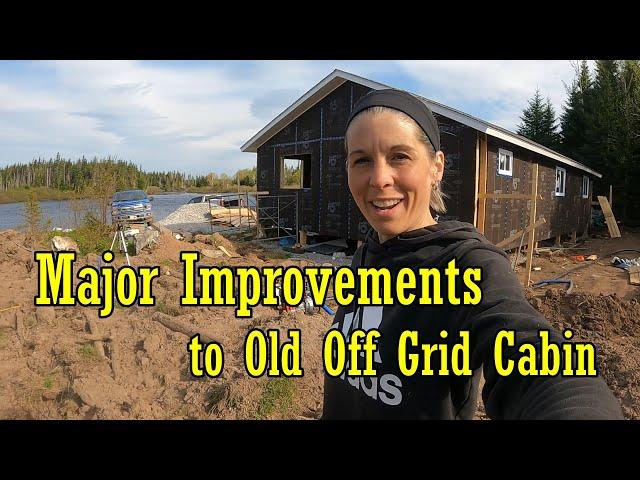 Major Improvements to old Off Grid Cabin (Ep 9)