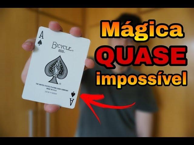 Mágica QUASE impossível - TUTORIAL Ep.80