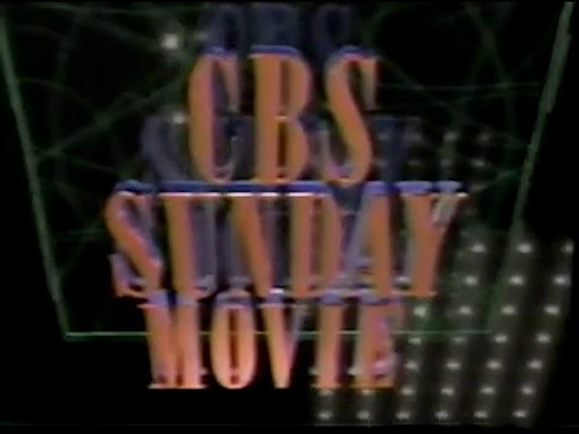 1991 CBS Sunday Night Movie Commercial Bumper