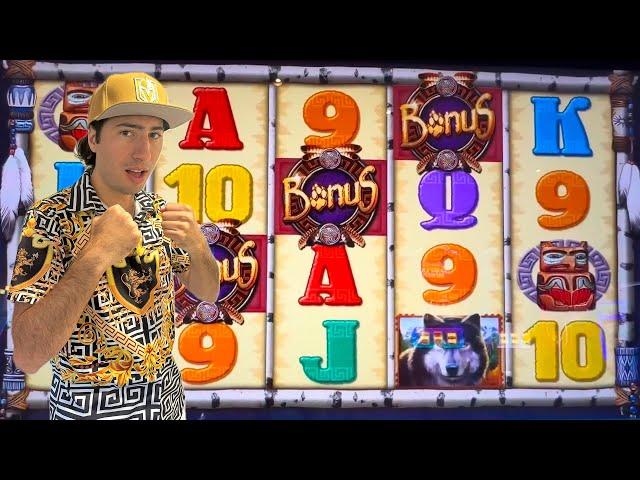 Pompsie Slots Gets SHAKING Wins On The Thrilling Wolf Run Gold Slot!