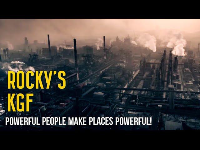 KGF Chapter: 2 | Rocky's KGF | Powerful People Make Places Powerful | 1080P 30FPS