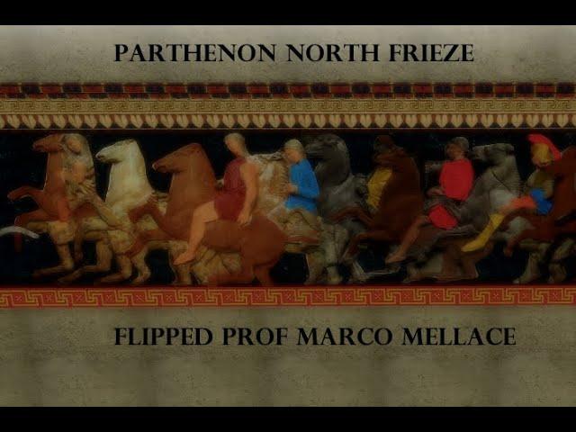 3d Parthenon 2.0 work in progres nord frieze by flipped prof Marco Mellace