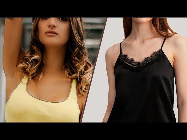 Tank Top vs Camisole: The Difference Between a Tank Top and a Camisole