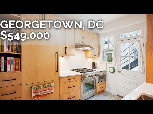 What $549K Buys You in Georgetown, Washington, DC | Stunning Kitchen Remodel