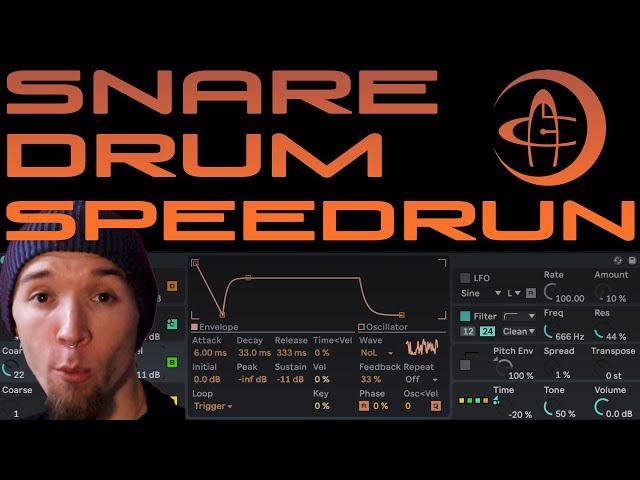 Acoustic Snares... With Operator? | Drum Tutorial