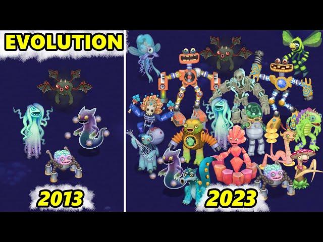 Ethereal Island Evolution - Full Song | My Singing Monsters