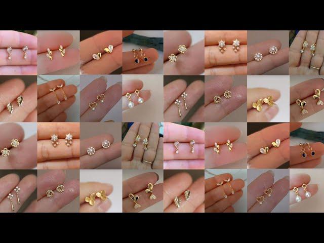 Gold Stud Earrings Design for Daily use||Gold Stud Earrings 2024 ||Gold studs design