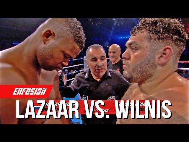 Heavyweight Throwdown! Ismael Lazaar vs. Jahfar Wilnis Full Fight | Enfusion