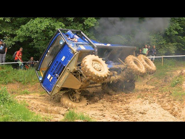 How to flip back your 13 tons truck | Guide from Michal Masek | Truck Trial Mohelnice 2024