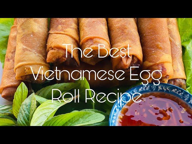 Best  Vietnamese egg roll recipe ( chả giò việt nam)