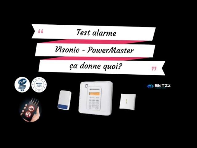 alarme visonic powermaster et brouilleur d'onde résultat étonnant et surprenant @MarcomVisonic