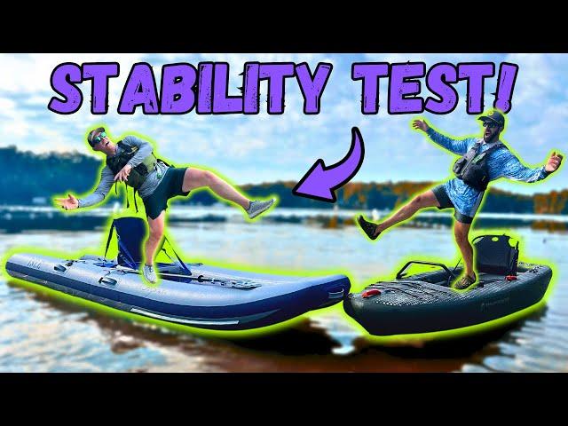 How Stable Are Inflatable Boats? Inflatable Kayak Stability Test!