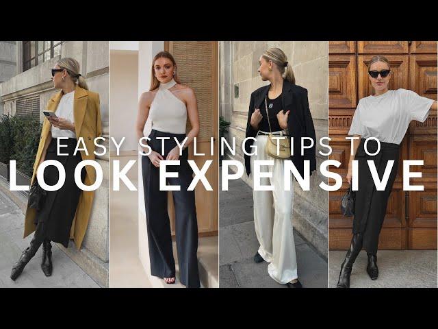 LOOK EXPENSIVE WITH EASE - 9 SIMPLE TIPS TO ELEVATE YORU STYLE | LESSONS WITH LYDIA