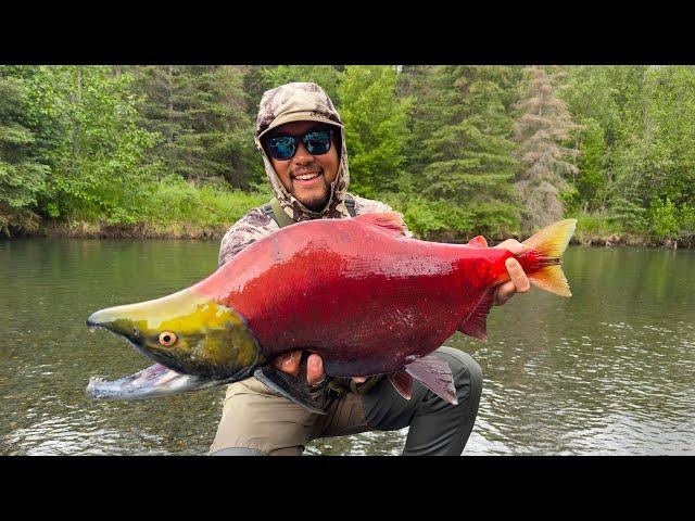 I Caught My DREAM Alaskan Sockeye Salmon! (CATCH CLEAN COOK)