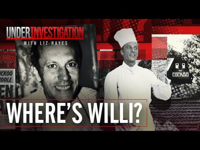 Celebrity chef vanishes without a trace in unsolved case | Under Investigation with Liz Hayes