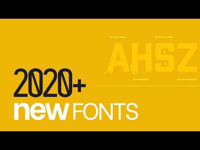 NEW & FREE Fonts I’m Using Into 2021