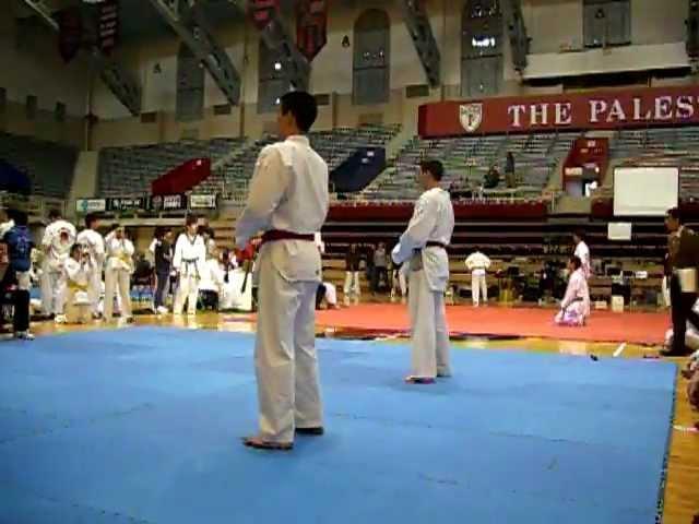 Tufts TKD @ UPenn 2010 Matt Forms (Pal Jang)