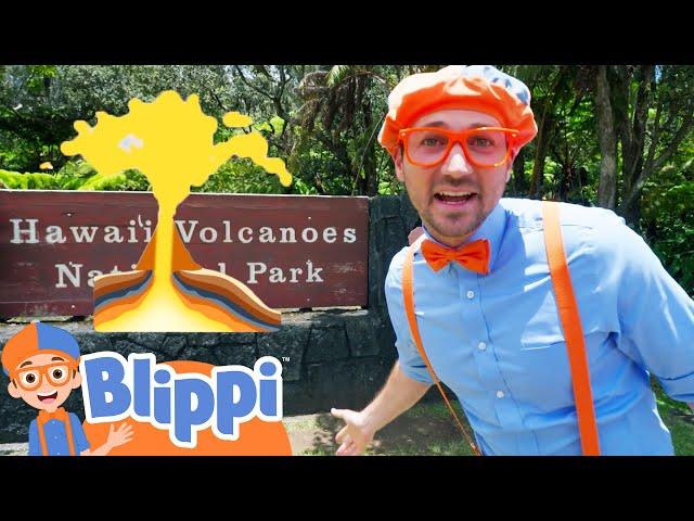 Blippi’s Exciting Volcano Adventure!  | Educational Videos For Kids