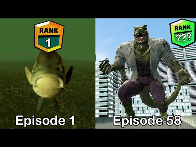 Brawl Stars Rank Up Skibidi The Fish 1 - 58 | Giant Lizard (Episode 58)