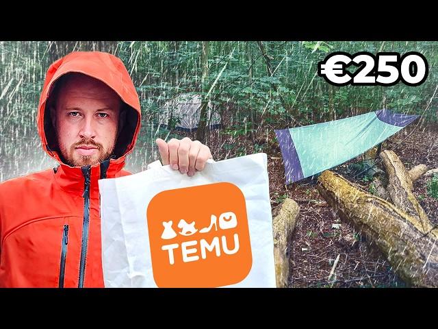 Overleven Tijdens een Regenstorm met €250,- aan Spullen van TEMU