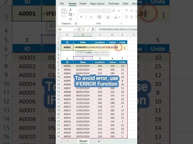 VLOOKUP Trick in excel You Need to Know! - Quick Tutorial