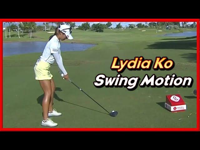 LPGA Genious "Lydia Ko" Beautiful Driver Iron Swing & Slow Motions