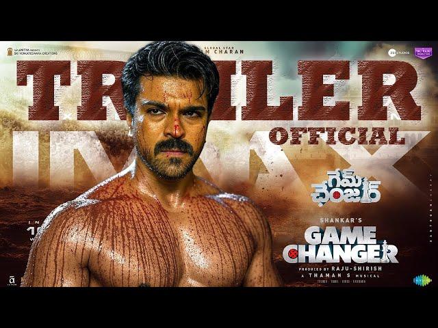 Game Changer Movie -  Trailer | Ram Charan | Kiara Advani | Shankar | Dil Raju - Shirish