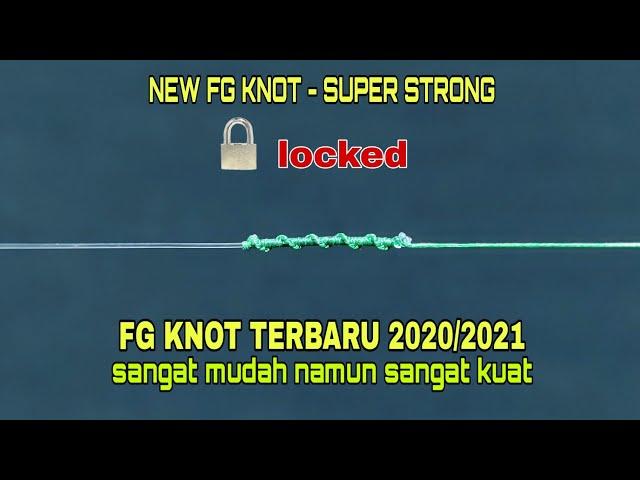 easy way to connect fishing line | new FG knot