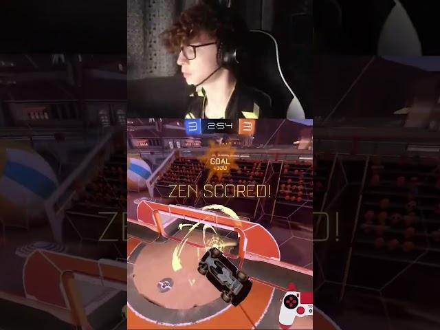 Zen shocked himself  #rocketleague #shorts #vitality