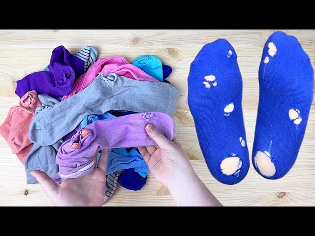 3 FANTASTIC IDEAS FROM OLD SOCKS! EVERYONE I KNOW GIVES ME SOCKS FOR RECYCLING!