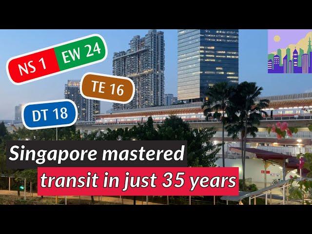 Singapore's MRT is literally the best thing ever