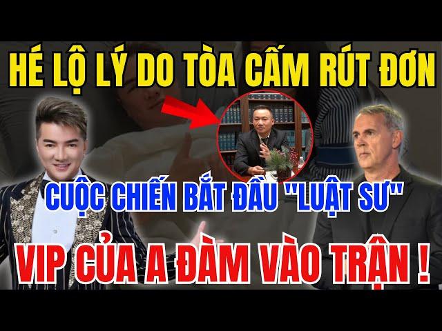 Căng Thẳng: Đàm Vĩnh Hưng Bị Tòa Án Cấm Rút Đơn Kiện Vì Nghi Ngờ, Hé Lộ Luật Sư Khủng của Mr.Đàm