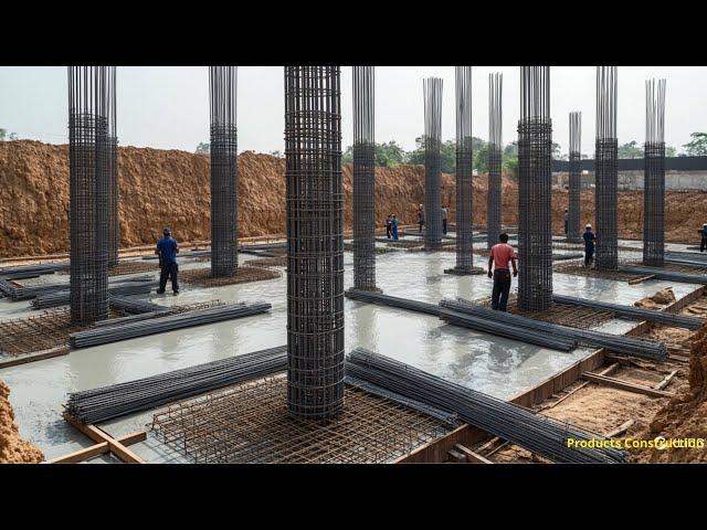 Discover Secret Under The Floor: Install The Foundation Steel Correctly, Every Iron Bar Has a Reason