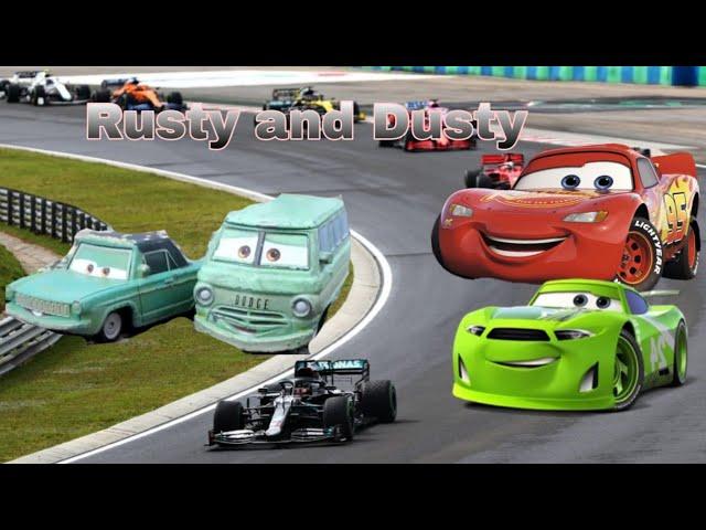 Rusty and dusty
