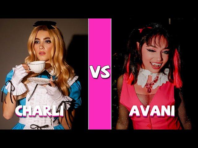 Charli D’amelio Vs Avani TikTok Compilation