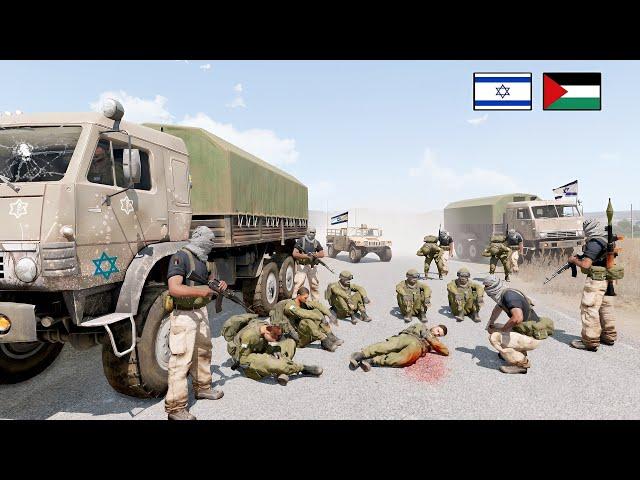 7 minutes ago! Israeli army paralyzed: Palestinian militant fighters' attacks are getting crazier