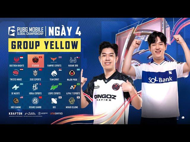  [VN] 2024 PMGC League | Group Yellow Day 4 | PUBG MOBILE Global Championship | CHIẾN LỘ VINH QUANG