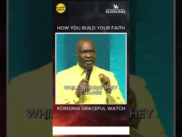BUILDING YOUR FAITH #apostlejoshuaselman #koinoniaglobal #koinonia