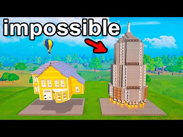 LEGO FORTNITE But Everyone Makes IMPOSSIBLE Builds!