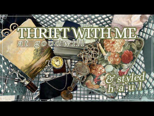 Amazing Finds! GOODWILL THRIFTING & STYLED THRIFT HAUL! | Home Decor Thrifting