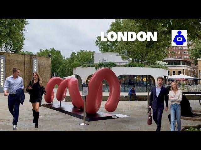 London’s Wealthiest Districts Walk  CHELSEA King’s Road | London Walking Tour to Carlo Acutis 2024